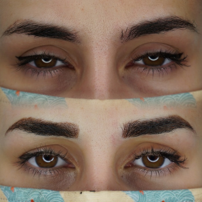 microblading cejas asturias resultado natural