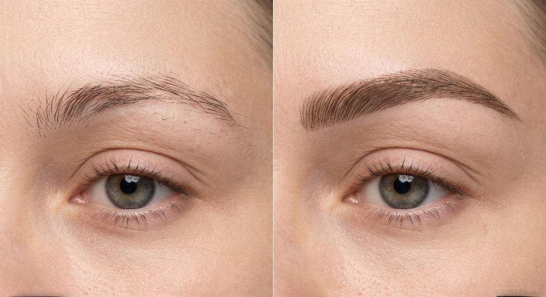 Micropigmentacion De Cejas En Gijon 1 Resultados antes y después Powder Micropigmentación en Gijón